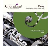 ChoraLine Voice Part Rehearsal Recordings - Parry I Was Glad / Blest Pair of Sirens BASS Voice Part Rehearsal CD