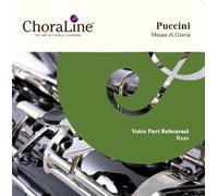 ChoraLine Voice Part Rehearsal Recordings - Puccini Messa di Gloria BASS Voice Part Rehearsal CD