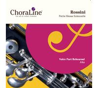 ChoraLine Voice Part Rehearsal Recordings - Rossini Petite Messe Solennelle ALTO Voice Part Rehearsal CD
