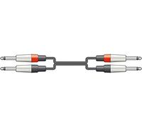 chord 2M6J-J600 - Cable de conexión mono (6 m, 2 x 6,3 mm)