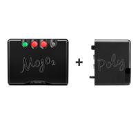 Chord Electronics Pack Mojo 2 + Poly - Convertidor de audio portátil (DAC), Bluetooth, DSD, Jack 3,5 mm, USB-C