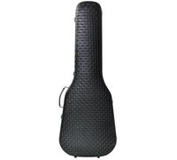 Chord Funda Moldeada para Guitarra eléctrica EPP, Funda rígida Ligera para Guitarra con Interior Acolchado de Felpa, Soporte para el Cuello y Seguridad con Cerradura para Guitarras con Forma de