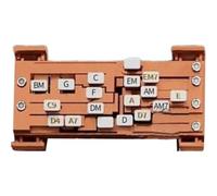 Chord Presser | Herramienta de Aprendizaje para Guitarristas Principiantes - Practicador Conveniente para Amigos Estudiantes Desarrolla Confianza en Prácticas Lecciones Escuela