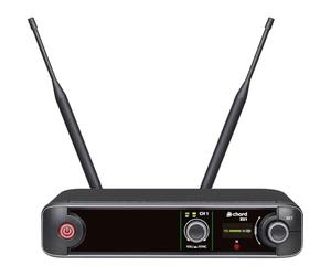 Chord Sistema de micrófono inalámbrico XU-1 - Receptor UHF True Diversity con 1 micrófono de mano, alta precisión y fácil configuración, ideal para cantar, hablar y eventos