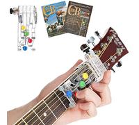 ChordBuddy "MADE IN THE USA" - Aprendizaje de guitarra con libro de canciones, plan de lecciones, aplicación y ChordBuddy para diestros