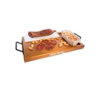 Chorizo Ibérico de Bellota Cular de Julián Martín: Una Verdadera Obra Maestra de la Gastronomía que Celebra la Riqueza del Sabor Ibérico en Cada Loncha, Presentada en una 1/2 Pieza de 700g aprox.