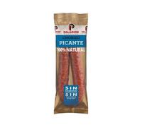 Chorizos Palacios, Sabor Unico, Todo Tipo de Chorizos para Barbacoas, Guisos, Ibericos, Dulces, Picantes Ideal Para Tu Cocina (Chorizo casero picante de cat. extra 250 g, 2 Unidades)