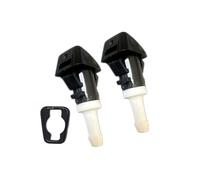 Chorros de limpiaparabrisas para Patriot Compass 2008-2016 5303834AB, 2 piezas de boquilla rociadora para parabrisas de coche, junta de chorro (blanco)