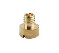 Chorros principales de carbohidratos, paquete de 15 unidades #88-150, rosca M5 x 0.75 de 5 mm de longitud, números grabados de aluminio, ajuste preciso del flujo de combustible, para motocicleta