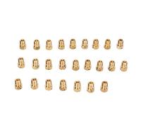 Chorros Principales de Carburador de Motocicleta, 25 Piezas Kit de Chorro Principal de Carburador de Motocicleta 55 a 115 M5 Accesorios de Metal para Dellorto PHBG 21 PHBG 19.5 PHBG 19