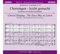 Weihnachts-Oratorium I–VI – Chorstimme Alt – 2 CD – Edition Peters