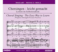 Chorstimme Alt - Messe C-Moll
