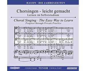 Chorstimme Tenor (2cd) - Die Jahreszeiten