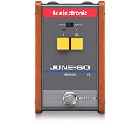 Chorus estéreo legendario de TC Electronic JUNIO-60 con selector de efectos de 2 botones y circuito BBD