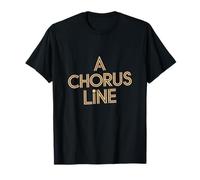 Chorus Line Teatro Musical Retro Teatro Clásico Broadway Camiseta