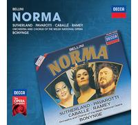 Chorus of the Welsh National Opera Orchestra of the Welsh National Opera Richard Bonynge Montserrat Caball Joan Sutherland Luciano Pavarotti Samuel Ramey - Bellini: Norma
