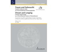 Chorverband: Dream and Longing -German-Jewish Songs Satb A Cappella Choir Book: German-Jewish Songs as a Choral-Musical Culture of Remembrance. mixed ... or piano or organ or guitar. Livre de chœur.