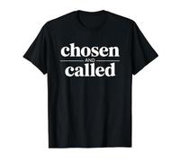 Chosen and Called Camiseta gráfica económica, Hombre, Negro, L