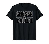Chosen and Called Camiseta gráfica económica, Hombre, Negro, L