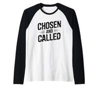 Chosen and Called Camiseta Manga Raglan