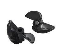 Chosertory 2 Piezas Hélices RC Barco Accesorio Eje 3mm Reemplazo Ligero Fácil de Usar para Barcos Control Remoto Uso en Entretenimiento Familiar, 30mmx3cm