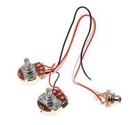 Chosertory Arnés de Cableado Base para Componentes de Bajo Eléctrico de Precisión, Conector 1V1T, 1 Juego