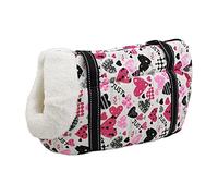 Chosertory Bolsa Transportadora para Perros, Bolsa de Transporte para Mascotas, Bolso de Hombro, Material de Lona Transpirable con Almohadilla Higiénica Y Ventil, Terciopelo 3