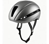 Chosertory Casco Infantil para Bicicleta Casco Juvenil Protector Cascos Niños con Carcasa Rígida PC Núcleo Absorbente Correa Ajustable Almohadilla Extraíble, Gris, S