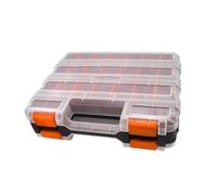 Chosertory Contenedor Versátil para Aparejos Y Accesorios de Pesca, Naranja