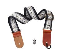 Chosertory Correa para Ukelele, Bordada, Antideslizante, de Estilo, con Pasador en El Extremo, Ideal para Actuaciones en Interiores Y Exteriores, Así Como, Estilo a