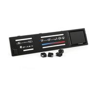 Chosertory Cubierta Panel Climatización Automotriz Panel Acondicionado Bisel Repuesto Compatible con Número OE Textura Perimetral Frente Suave Adecuada para
