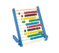 Chosertory de Juguete para Aprender, Marco de Madera para, Juego Clásico de Matemáticas para Aprender Los Números con Elementos, Azul
