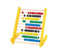 Chosertory de Juguete para Aprender, Marco de Madera para, Juego Clásico de Matemáticas para Aprender Los Números con Elementos, Amarillo