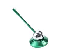 Chosertory Estabilizador Manual de Metal para Modelismo, Ideal para Pintar Y Elaborar Maquetas con Precisión; Soporte Giratorio para Miniaturas, para Artesanos Y, Verde