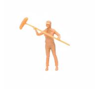 Chosertory Figura en Miniatura Figura Personaje Diorama Maqueta con Presencia Humana Instantánea y Resina Pintada a Mano Escala 1 64 para Composición Visual, Asistente De Sonido + Palo De Dispositivo