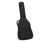 Chosertory Funda Impermeable de Tela Oxford para Bajo Eléctrico con Correas Dobles para Los Hombros, Correas Protectoras Internas, Bolsillo Frontal Grande, Funda, negro