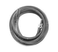 Chosertory Herramienta para Desatascar Tuberías, Desatascador de Tuberías con Resorte de Acero Y Extractor de Pelo, Limpiador de Tuberías, Herramienta para Limpi, 4m