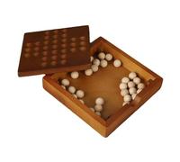 Chosertory Juego de Mesa Ajedrez Juguete Tableros de Rompecabezas de Madera Juego para