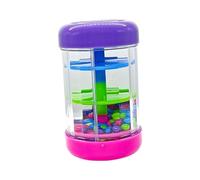 Chosertory Juguete Generador de Lluvia, Juguete Educativo, Generador de Lluvia con Tubo de, Apoya Las Habilidades Motoras Y La Percepción Sensorial para, Rojo Violeta 10cm