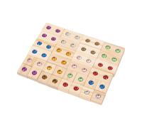 Chosertory Juguete Inserciones Joyas Acrílicas para Niños con Formas Rectangulares Circulares Triangulares y Arqueadas para sarrollo Razonamiento y Equilibrio en Aula Preescolar