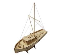 Chosertory Kit de Construcción de Barcos de Madera, Escala 1/30, Requerido. Un Divertido Y: Un Rompecabezas de Madera 3D único Que Representa