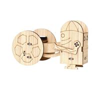 Chosertory Kit de Experimento Científico de Madera para Un Robot de Pelotas (para Niños Y Adultos).