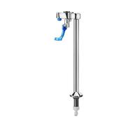 Chosertory Llenador Vasos Práctico Grifo Acero Inoxidable con Mango Pulsador para Cafeterías, Cervecerías, Cocinas, Extendido