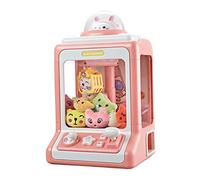 Chosertory Máquina de Garra Recreativa Mini Cápsulas Juego de Atrapar Muñecos con Música Y Luces Adecuada para Entretenimiento Niños Y Reuniones Familiares,