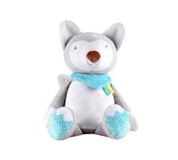 Chosertory Muñeco de Peluche para Ayudar, Juguete de Peluche con Luz Nocturna Suave Y para Bebés Y Niños Pequeños, Ritual de La en, Zorro
