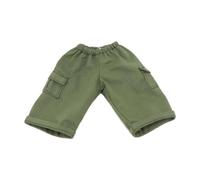 Chosertory Pantalones Cortos para Figuras de Acción, Miniatura, Modelo Masculino, Diseño Original, Adecuados, por Ejemplo, para Investigación Y Exhibició, Verde