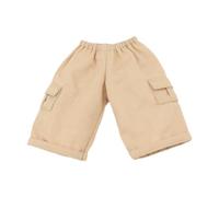 Chosertory Pantalones Cortos para Figuras de Acción, Miniatura, Modelo Masculino, Diseño Original, Adecuados, por Ejemplo, para Investigación Y Exhibició, Caqui