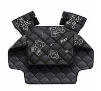 Chosertory Parabrisas para Motocicleta Protector Antiviento Impermeable Térmico con Tejido Oxford Resistente y Protectoras Cierre con Correas Adecuado para, Negro, Oso Cruzado