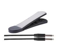 Chosertory Pedal de Batería, Pedal de Bombo, Pedal de Pie, Accesorio de Batería con Cable de Conexión, Entradas de Material Metálico Y PP para Una Interpretación, 1 Pieza