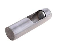 Chosertory Perforador Redondo Herramienta para Corte de Agujeros con Cabezal de Punzonadora Hueca Y Empuñadura Texturizada Adecuada para Uso Profesional, 28 mm